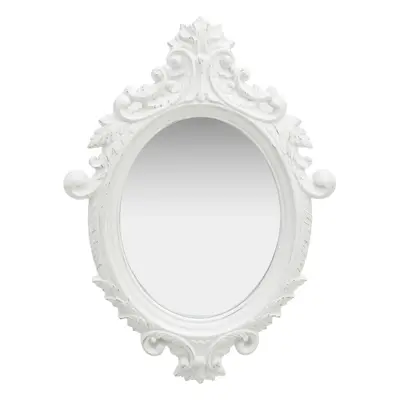 vidaXL Wall Mirror Hanging Mirror Bathroom Mirror Garderobe Mirror Antique Mirror Retro Mirror W