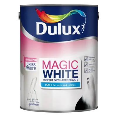 Dulux - Magic White Matt 5L - Pure Brilliant White