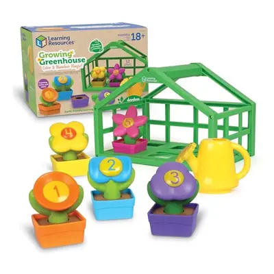 Growing Greenhouse Colour & Number Playset, Ages Months+, Preschool Learning Activities, Toddler