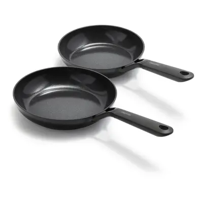 GreenPan SmartShape Healthy Ceramic Non-Stick cm and cm Frying Pan Skillet Set with Pan Protecto