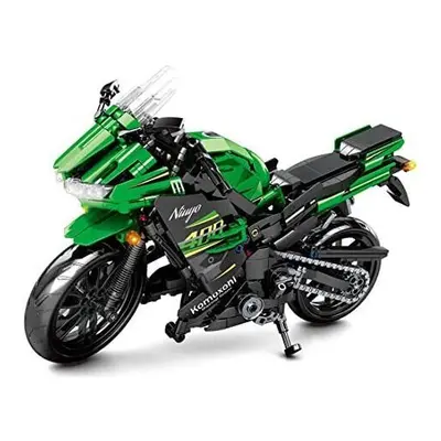 APRILA Technic Motorbike for Kawasaki Ninja Building Kit, 862Pcs Motorcycle Model for Ninja Cons