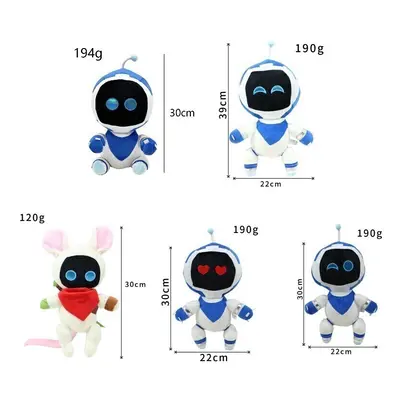 (5pcs 13) Game Astro Bots Stuffed Doll Toy Astrobot Pillow Collection Model Stuffed Doll Toy For