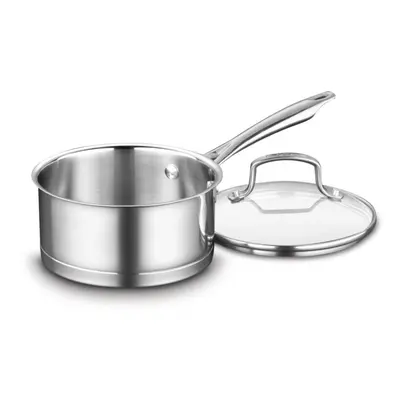 Cuisinart Professional Stainless Saucepan with Cover 1.5-Quart Stain