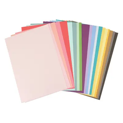 Sizzix Textured Cardstock Sheets 8.3X11.7" 80/Pkg-Assorted Colors