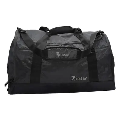 52x25x30cm Small Holdall Bag - BLACK/GREY 39L Rip Stop Gym & Sports Traning Kit