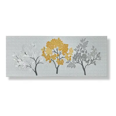 Art for the Home Tranquil Trees Hand Stitched Printed Canvas