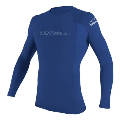 O'Neill Wetsuits Men's Basic Skins 50+ L/S Rash Guard Pacific