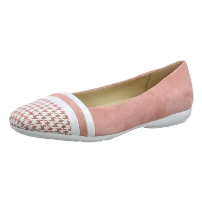 Geox Women's D Annytah A Ballet Flats Pink (Coral/White C7204) UK