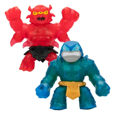 Heroes of Goo Jit Zu Stretch Strikers Versus Pack Figure Pack Stretchy Action Figures Stretchy S