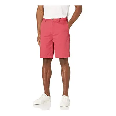 Amazon Essentials Mens classic-Fit Short Washed Red