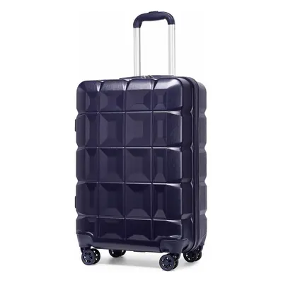 (20 inch) Navy ABS Hard Shell Travel Trolley Suitcase