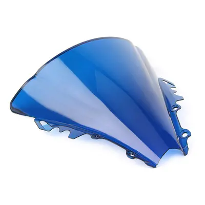 (Blue) Motorcycle Windshield Windscreen For Yamaha YZF R6 2006 06