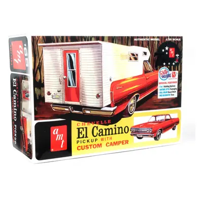 AMT Chevy El Camino w/Camper 1:25 Scale Model Kit