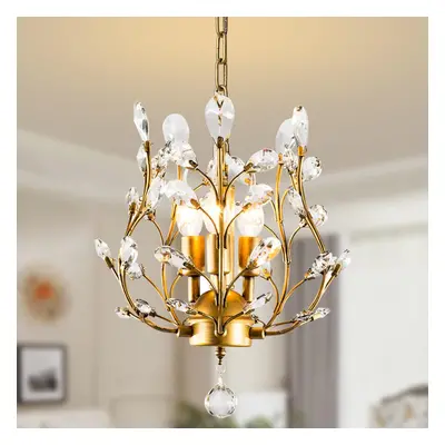 (Gold, Lights) Chandelier K9 Crystal Chandelier Lighting Fixture