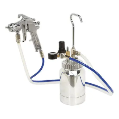 PREMIUM 1.8mm Pressure Pot Spray Gun / Airbrush - 2L - Portable Bulk Spraying