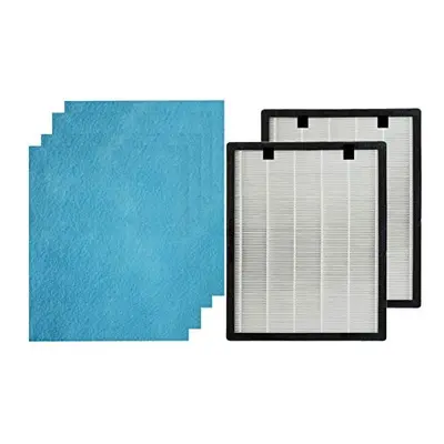 2Pack Replacement 3in HEPA Filters PreFilters Compatible with Hosome Air Purifier KJ210F14201