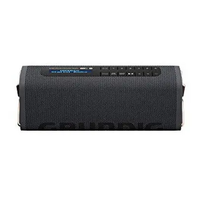 Grundig GBT Band Black - Bluetooth speaker with DAB+ and FM radio, meter range, more than hours 