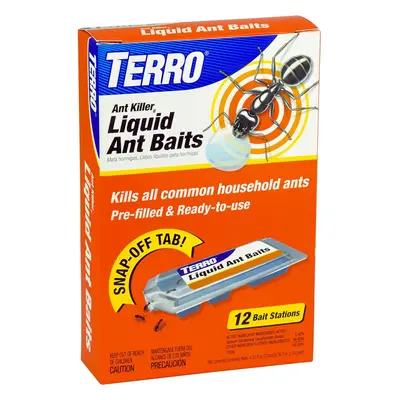 TERRO T300B Liquid Ant Killer, Bait Stations