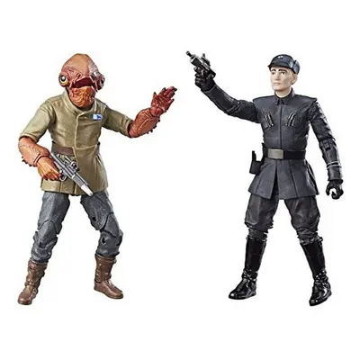 Star Wars The Black Series Inch Admiral Ackbar and First Order Offic