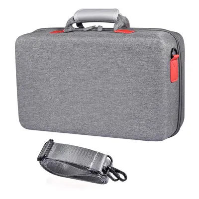 (Grey Bag) Travel Storage Shoulder Bag for PlayStation Slim Console Protective Shockproof for Co