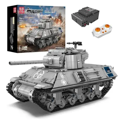 (20034) Mould King Tank Building Blocks Set, Military Vehicle Construction Block Kits