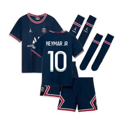 (XSB) PSG Little Boys Home Kit (NEYMAR JR 10)