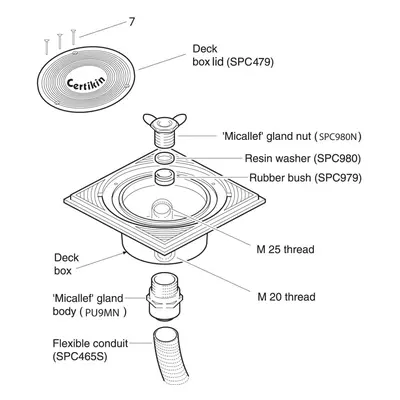 Certikin Deck Box Lid (SPC479)