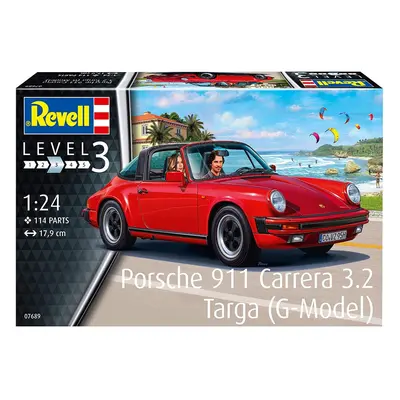 Porsche Carrera 3.2 Targa 1:24 Revell Model Kit