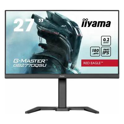 iiyama G-MASTER GB2770QSU-B6 computer monitor 68.6 cm (27") x pixels 2K Ultra HD LCD Black