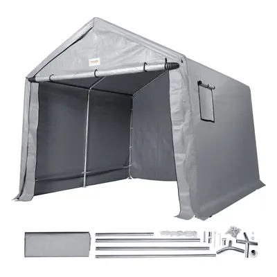 VEVOR Portable Shed Outdoor Storage Shelter, x x 7.6 ft Heavy Duty All-Season Instant Storage Te