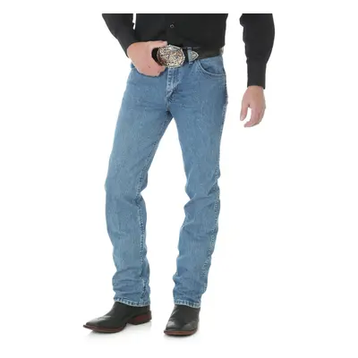 Wrangler Men's Premium Performance Cowboy Cut Slim Fit Jean Stonewash