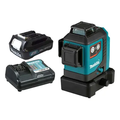 Makita SK700DZ 12v CXT Multi Line Laser Level Red + 2.0Ah Battery + Charger