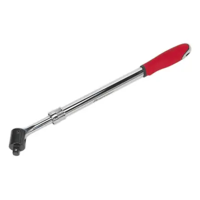 Extendable Breaker Pull Bar - 1/2" Sq Drive Knuckle - to 600mm - Soft Grip