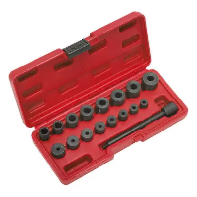 17 Piece Universal Clutch Aligning Tool Set - Steel Components - Storage Case