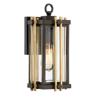 Outdoor IP44 Wall Light Western Bronze LED E27 100W d02216