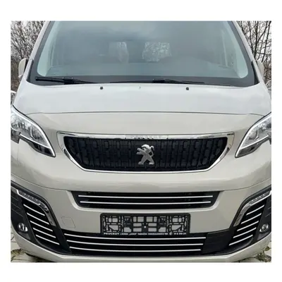 Peugeot EXPERT - Chrome Grill Trims - Radiator Bar Accents Decoration Zderzak Atrapa