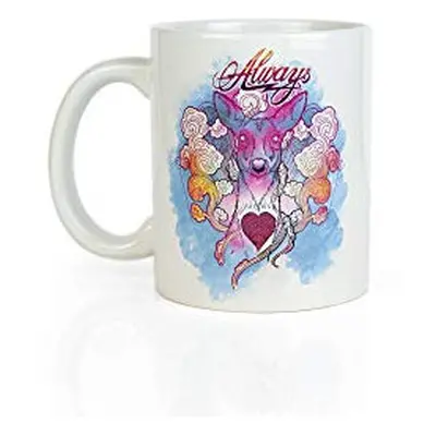 Harry Potter Always Coffee Mug - Colorful Doe Patronus Design - Ceramic - oz