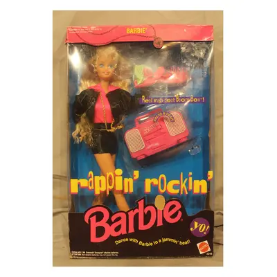 Rappin' Rockin' Barbie Doll w Working Boom Box (1991)