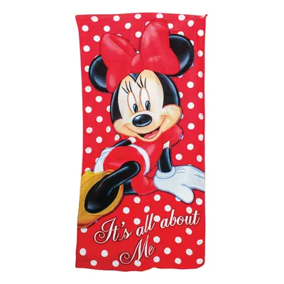 All About Me Minnie Beach Towel