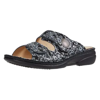 Finn Comfort Sansibar - Black/Floral/Print (US Women's 5.5-6)