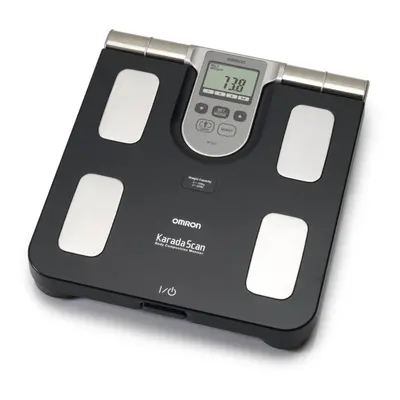 Omron BF508 Body Composition and Body Fat Monitor Bathroom Scale - Black