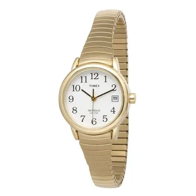 Timex T2H351 Indiglo Easy Reader Expandable Band Ladies Analog Watches - Gold