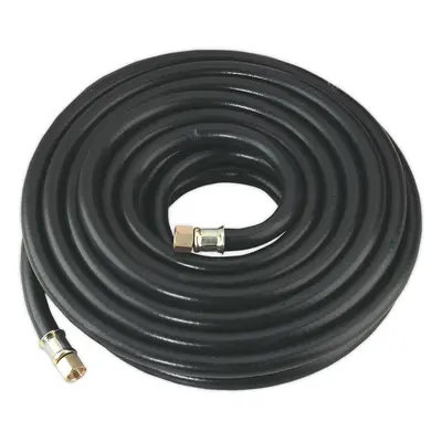 Heavy Duty Air Hose with 1/4 Inch BSP Unions - Metre Length - 8mm Bore