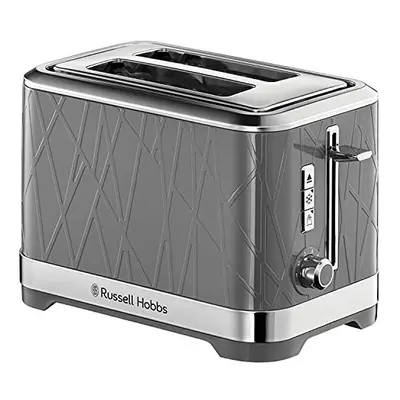 Russell Hobbs Structure Toaster, Slice - Contemporary Design Featuring Lift and Look with Frozen