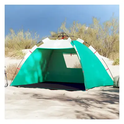 vidaXL Beach Tent 2-Person Sea Green Quick Release Waterproof