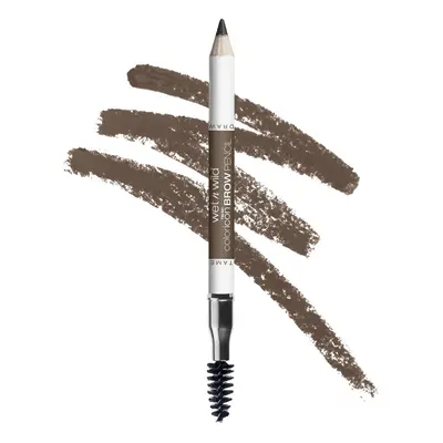 wet n wild Color Icon Brow Pencil Brunettes Eyebrow Dark Brown Eyebrow Pencil and Brush