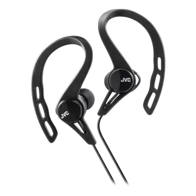 JVC HAECX20B Sports Clip Inner Ear Headphones Black