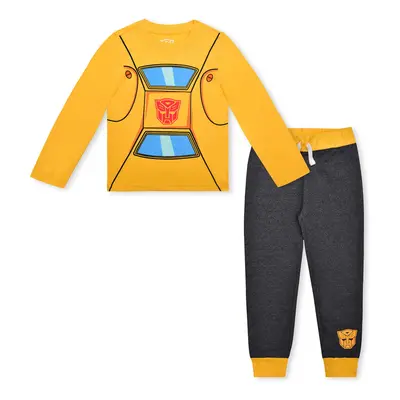 Hasbro Transformers Boys Long Sleeve Shirt and Jogger Pants Set for Li