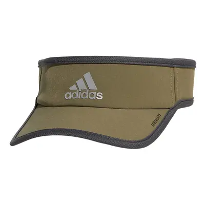 adidas Men's Superlite Adjustable Fit Sport Performance Visor Olive