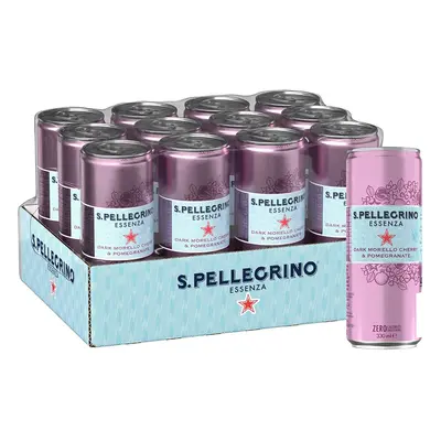 San Pellegrino Essenza Sparkling Cherry Water Can x ml